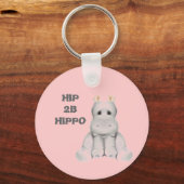 hippo 2B hippo Sleutelhanger (Voorkant)