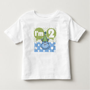 Hippo 2e verjaardag Tshirts en geschenken