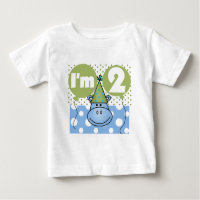 Hippo 2e verjaardag Tshirts en geschenken