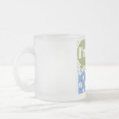 Hippo 2e verjaardag Tshirts en geschenken Matglas Koffiemok (Links)