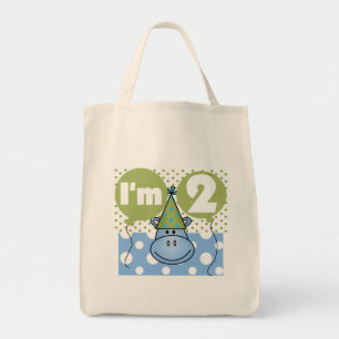 Hippo 2e verjaardag Tshirts en geschenken Tote Bag