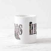 Hippo Afbeelding Logo met Hippos, Koffiemok (Center)