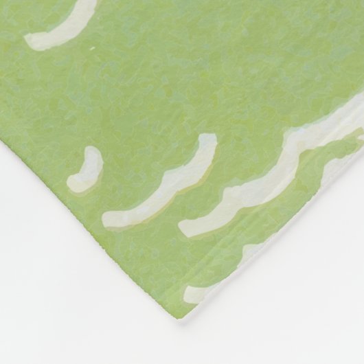 Hippo Africa Het is een Oerwoud daarbuiten Fleece Deken (Hoek)