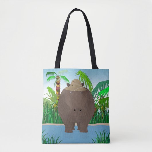 Hippo Allover Tas (Voorkant)
