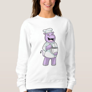 Hippo als Chef met Bowl Trui