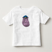 Hippo als politieagent kinder shirts (Voorkant)