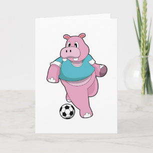 Hippo als Voetbal speler met Soccer.PNG Kaart