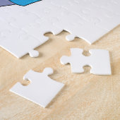 Hippo als voetzoeker met Voetbal Legpuzzel (Zijkant)