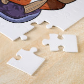 Hippo at Football Sports Legpuzzel (Zijkant)