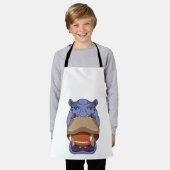 Hippo at Football Sports Schort (Gedragen)