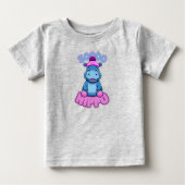 Hippo Baby en Peuter Shirt (Voorkant)