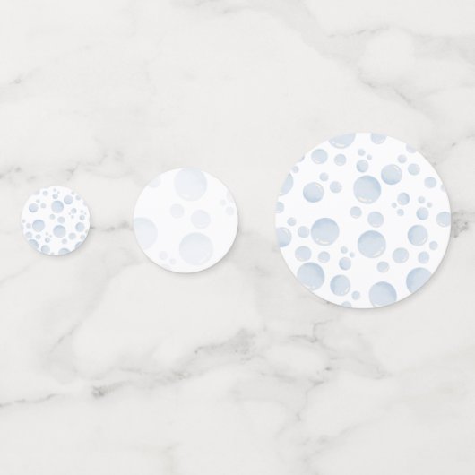 Hippo Baby shower Confetti (Achterkanten)