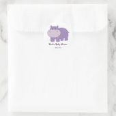 Hippo Baby shower Stickers (Tas)