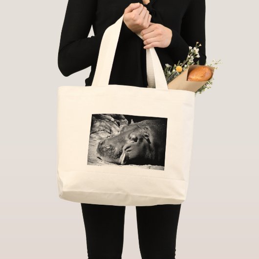 Hippo Bag Grote Tote Bag (Voorkant (product))