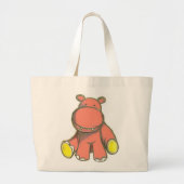 Hippo Bag Grote Tote Bag (Voorkant)