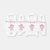 Hippo Ballerina Bedankdoosjes (Uitgevouwen)