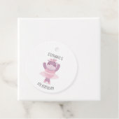Hippo Ballerina Bedankjes Labels (In situ)