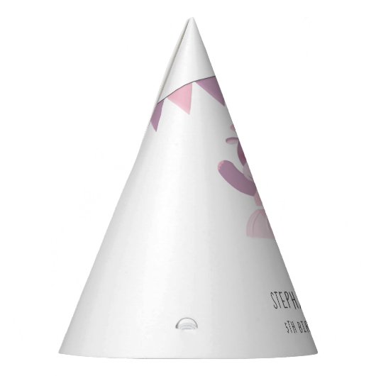 Hippo Ballerina Feesthoedjes (Links)