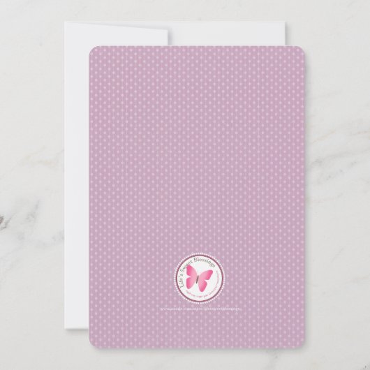 Hippo Ballerina Kaart (Achterkant)