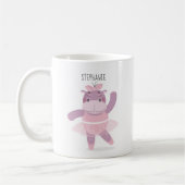 Hippo Ballerina Koffiemok (Links)