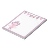 Hippo Ballerina Notitieblok (Linkerzijde)