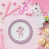 Hippo Ballerina Paper Bord (Feest)