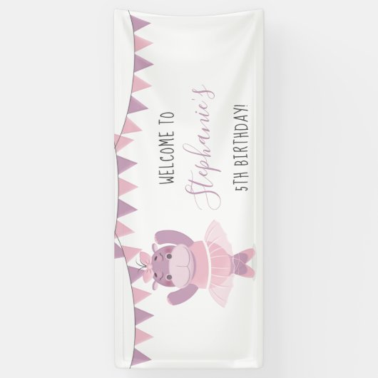 Hippo Ballerina Spandoek (Verticaal)