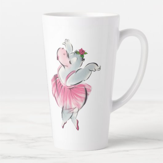 Hippo Ballet Latte Mok (Rechts)