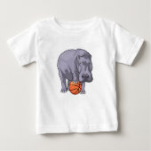 Hippo Basketball speler Basketball (Voorkant)