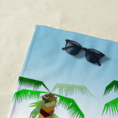 Hippo Beach Towel Strandlaken (In situ)