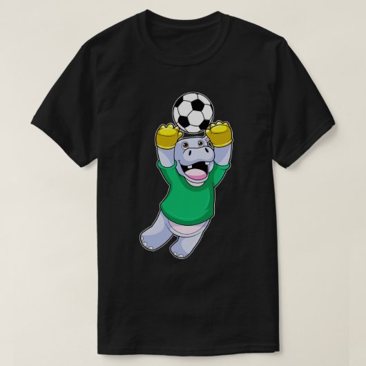 Hippo bij Sports T-shirt (Design voorkant)