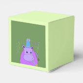 Hippo Birthday Bedankt Bedankdoosjes (Achterkant)