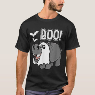Hippo Boo Halloween Kostuum Mannen Vrouwen Kinder T-shirt