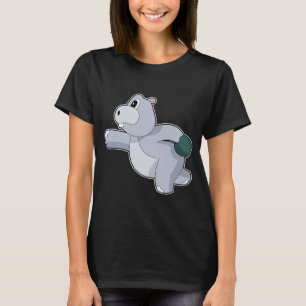 Hippo Bowling bal T-shirt