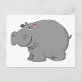 hippo briefkaart (Voorkant)