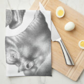 Hippo & Calf American MoJo Kitchen Towels Theedoek (Quarter Fold)