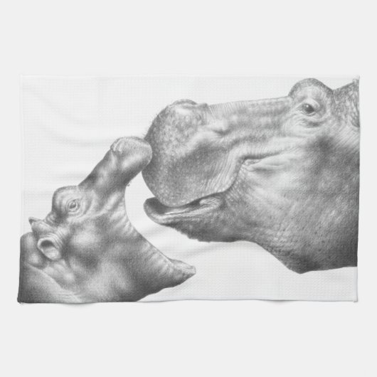 Hippo & Calf American MoJo Kitchen Towels Theedoek (Horizontaal)