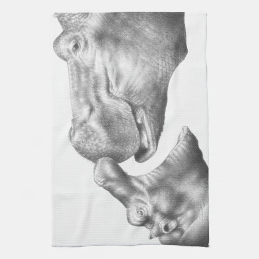 Hippo & Calf American MoJo Kitchen Towels Theedoek (Verticaal)