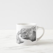 Hippo & Calf Espresso Kop (Rechts)
