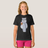 Hippo Coffee om mee te nemen T-shirt (Voorkant volledig)