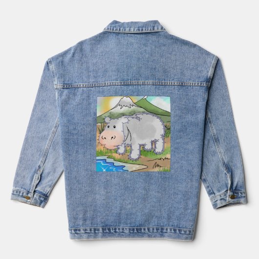 Hippo Connect Denim Jacket (Achterkant)