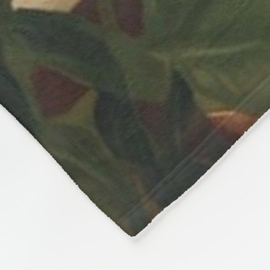 Hippo drinks coffee. Surreal style Fleece Deken (Hoek)