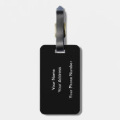 Hippo- en Calf-Bagagelabel Bagagelabel (Achterkant verticaal)