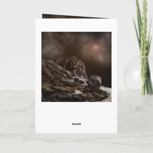 Hippo Enchanted Evening, Jubileum Kaart (Achterkant)