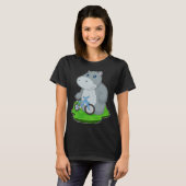 Hippo Fiets T-shirt (Voorkant volledig)