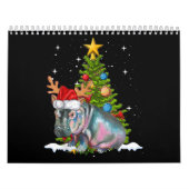 Hippo Fiona kerstboom Hippopotamus Kalender (Hoes)