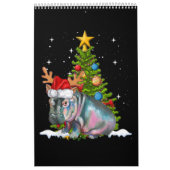 Hippo Fiona kerstboom Hippopotamus Kalender (Hoes)
