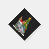 Hippo Fiona kerstboom Hippopotamus Servet (Hoek)