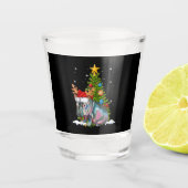 Hippo Fiona kerstboom Hippopotamus Shot Glas (Voorkant)