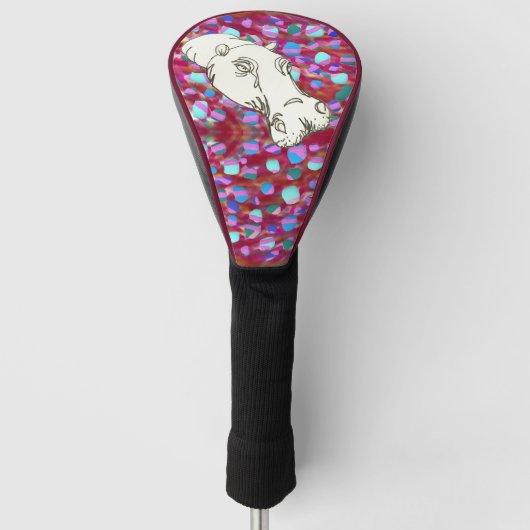 Hippo Golfheadcover (Voorkant)